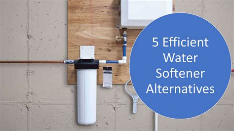 water softener alternatives to salt.